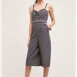 Anthropology plaid Romper - Elevenses